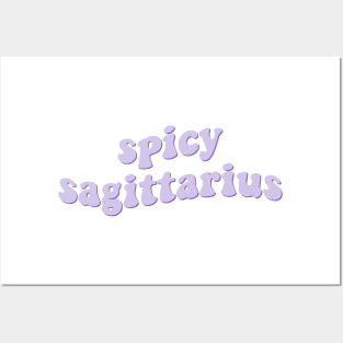 spicy sagittarius Posters and Art